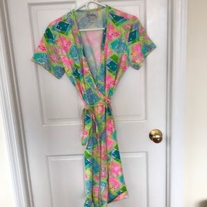 Lilly Pulitzer Large Wrap Dress